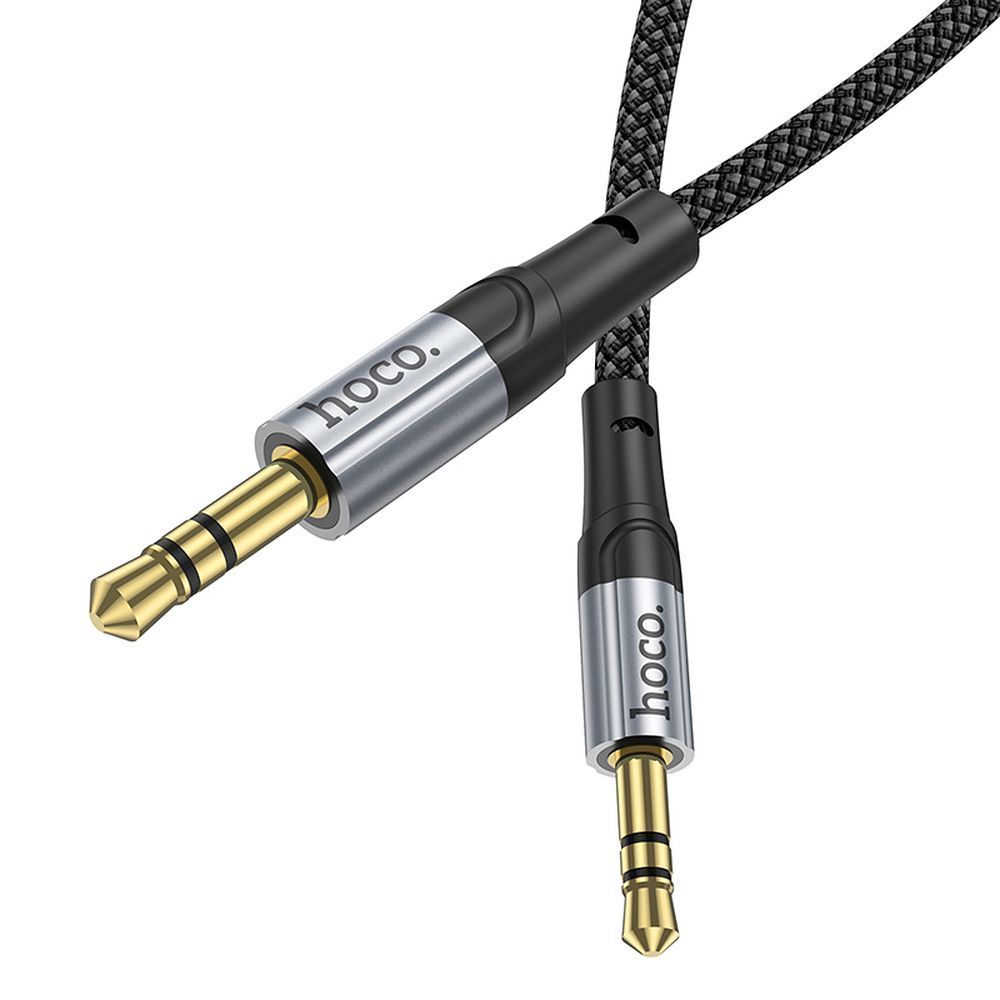Audio kábel 3.5mm - 3.5mm HOCO UPA26, 1m, čierny
