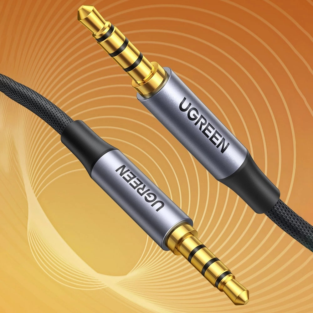 Audio kábel 3.5mm - 3.5mm UGREEN AV183, 3m, čierny