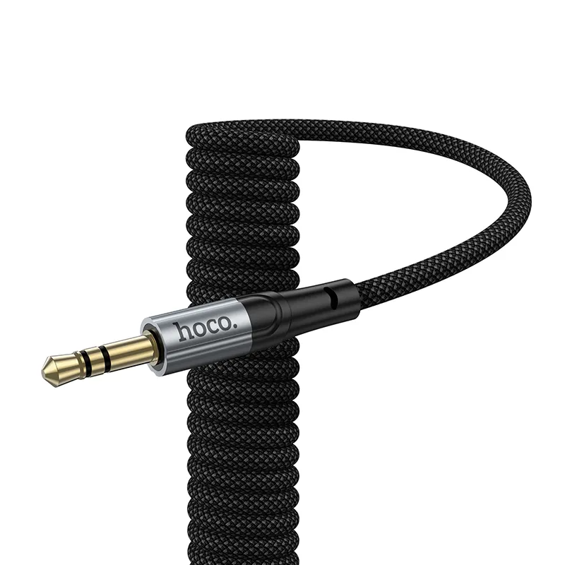 Audio kábel 3.5mm - 3.5mm HOCO UPA33, 1.5m, čierny