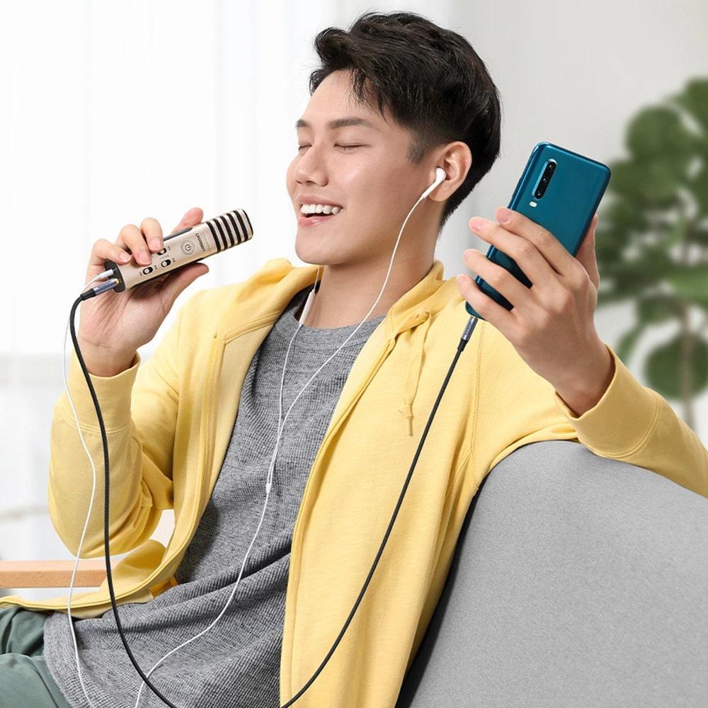 Audio kábel 3.5mm - 3.5mm UGREEN AV183, 3m, čierny