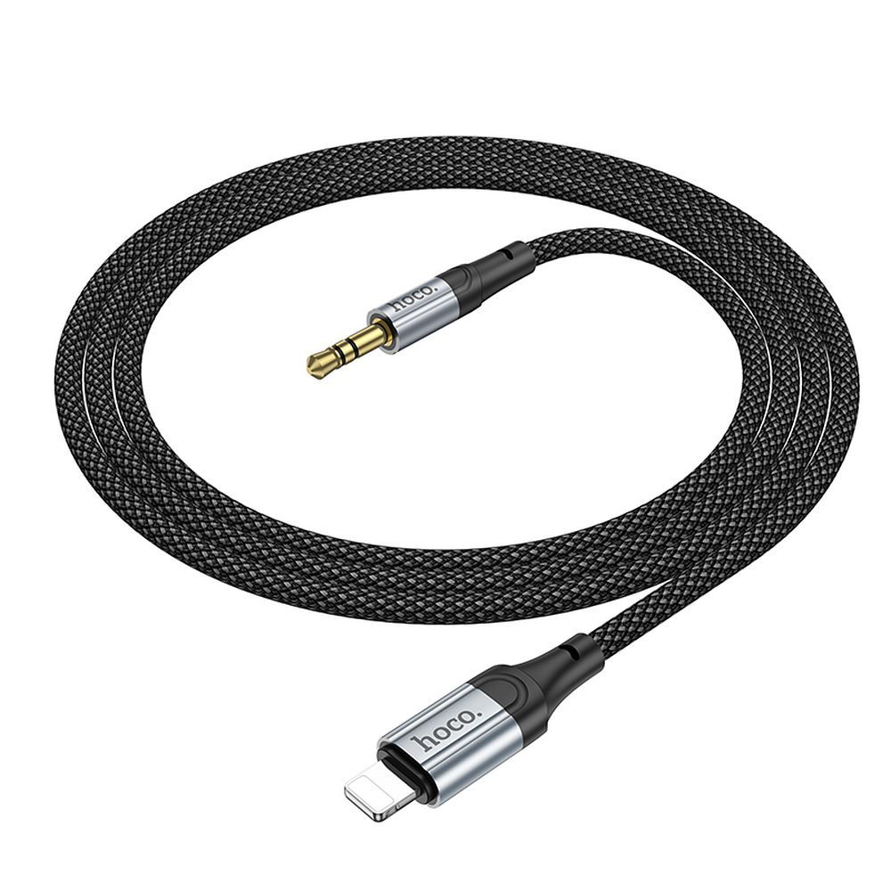 Audio kábel Lightning - 3.5mm HOCO UPA26, 1m, čierny