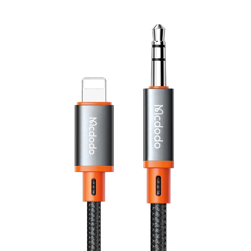 Audio kábel Lightning - 3.5mm McDodo CA-0890, 1.8m, Čierny