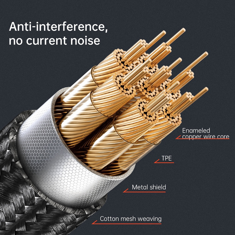 Audio kábel Lightning - 3.5mm McDodo CA-0890, 1.8m, Čierny