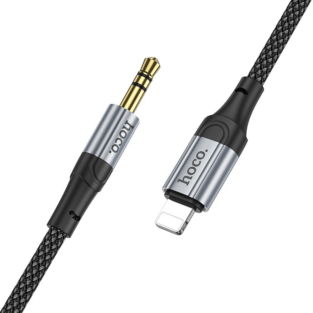 Audio kábel Lightning - 3.5mm HOCO UPA26, 1m, čierny