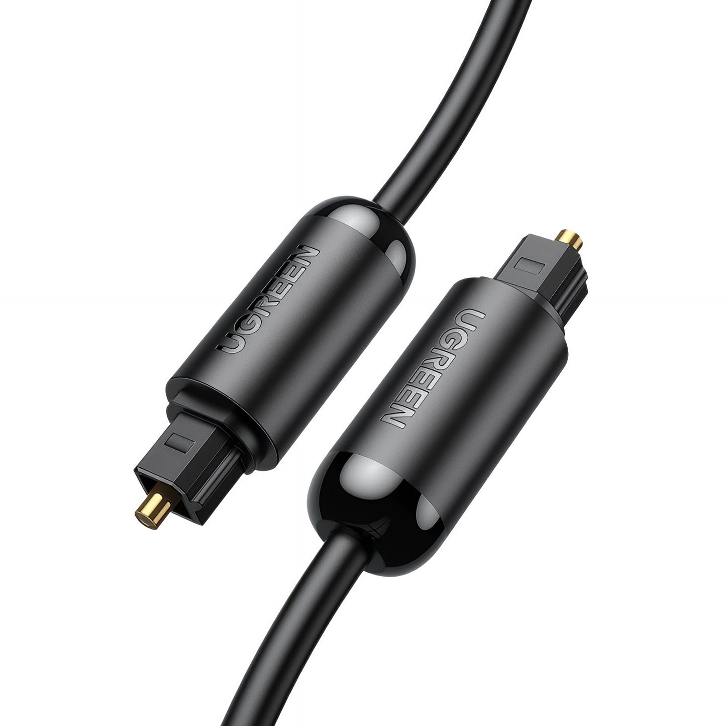 Optický audio kábel UGREEN AV122, Toslink / SPDIF, 1,5 m, čierny
