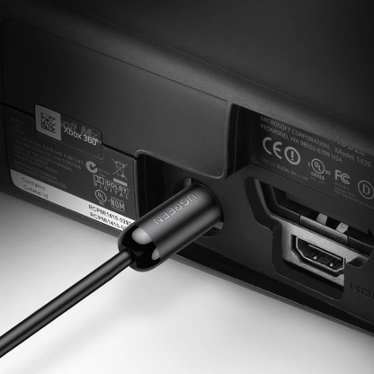 Optický audio kábel UGREEN AV122, Toslink / SPDIF, 1,5 m, čierny