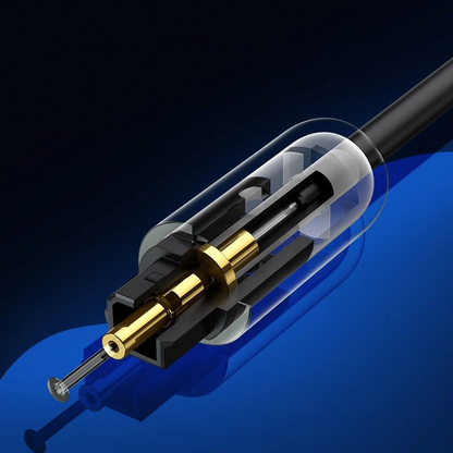 Optický audio kábel UGREEN AV122, Toslink / SPDIF, 1,5 m, čierny