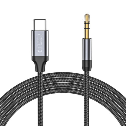 Audio kábel USB-C - 3.5mm Tech-Protect Ultraboost, 1m, Čierny