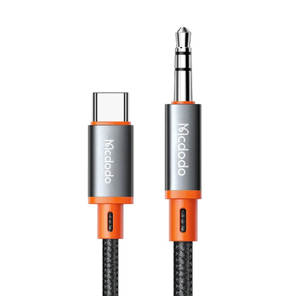 Audio kábel USB-C - 3.5mm McDodo CA-0820 Castle, 1.2m, Čierny