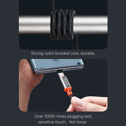 Audio kábel USB-C - 3.5mm McDodo CA-0820 Castle, 1.2m, Čierny