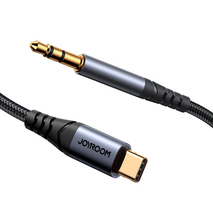 Audio kábel USB-C - 3.5mm Joyroom SY-A07, 1.2m, čierny