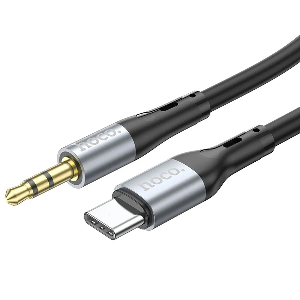 USB-C to 3.5mm Audio Cable HOCO UPA22, 1m, Black