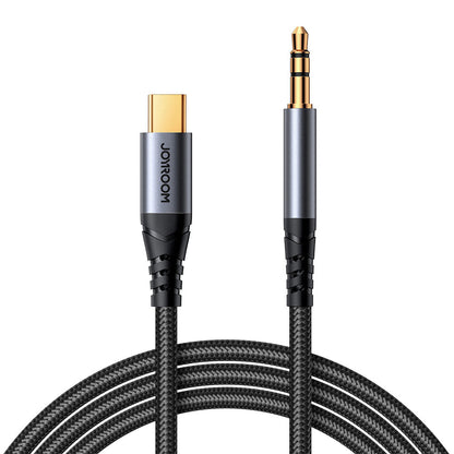 Audio kábel USB-C - 3.5mm Joyroom SY-A07, 1.2m, čierny