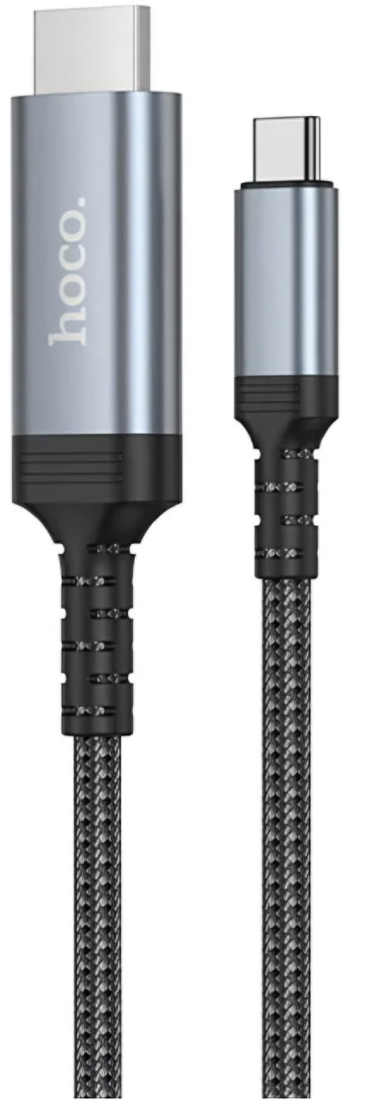 Audio a Video Kábel USB-C - HDMI HOCO UA43, 1.8m, Sivý