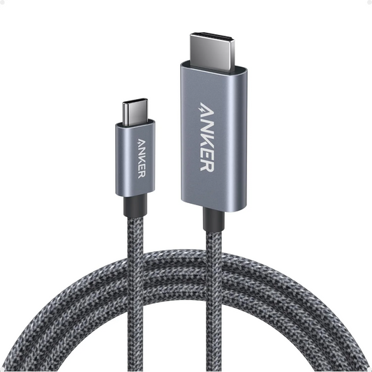 Audio a Video Kábel USB-C - HDMI Anker Nano, 1.8m, Sivý A87E0H12
