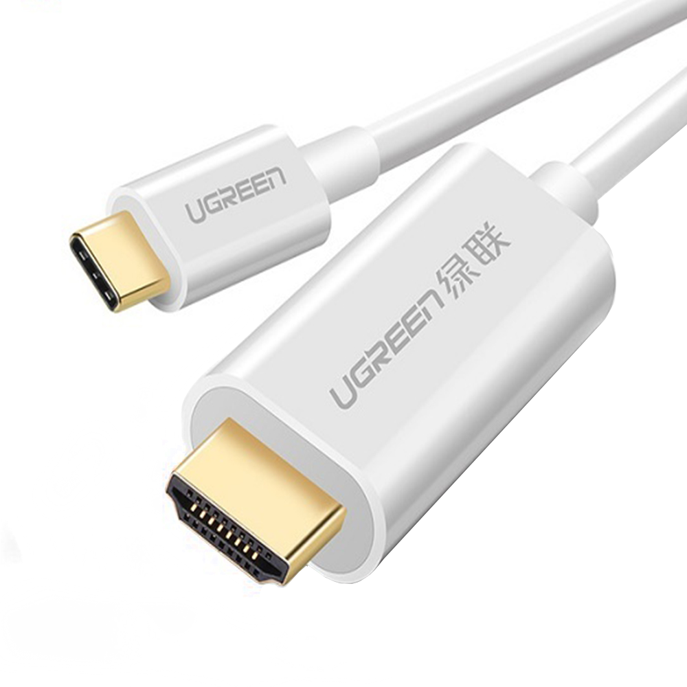Audio a Video Kábel USB-C - HDMI UGREEN MM121, 1.5m, Biely