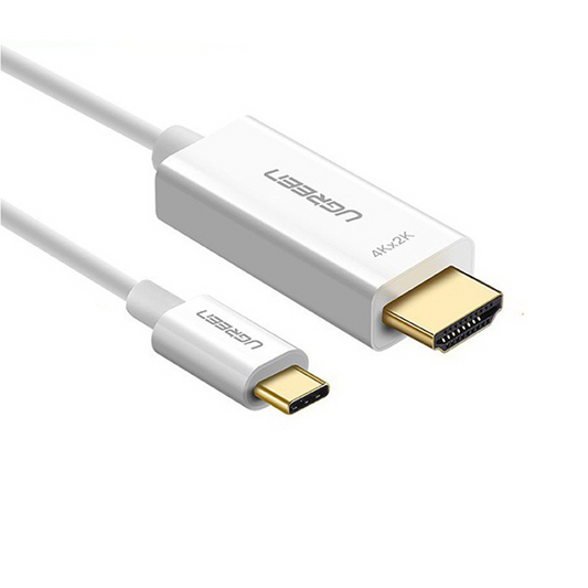 Audio a Video Kábel USB-C - HDMI UGREEN MM121, 1.5m, Biely