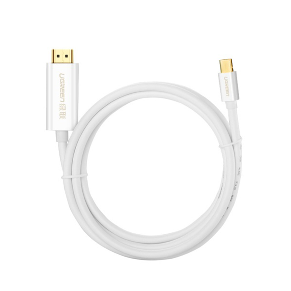 Audio a Video Kábel USB-C - HDMI UGREEN MM121, 1.5m, Biely