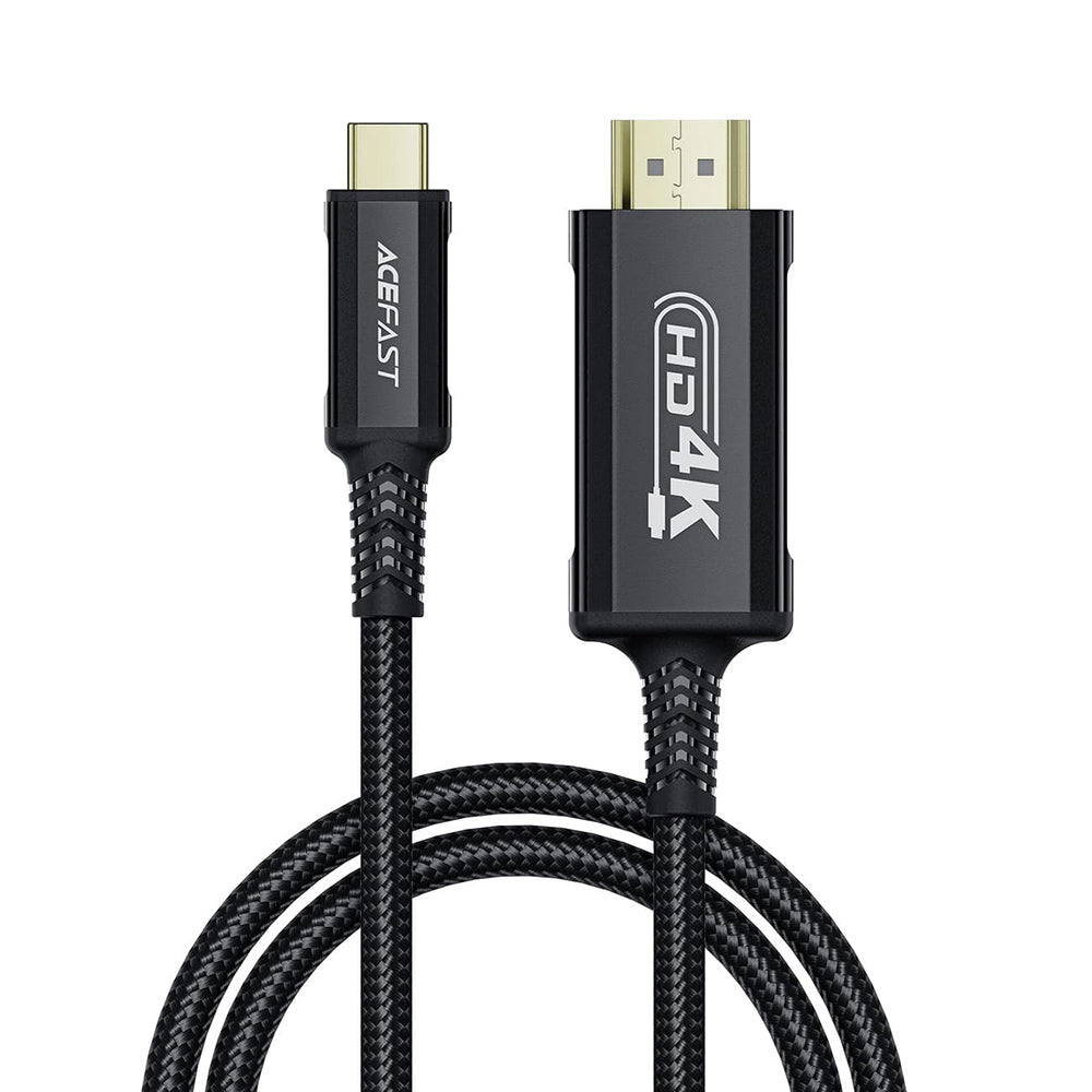 Audio a Video Kábel USB-C - HDMI Acefast C1-10, 1.8m, Čierny