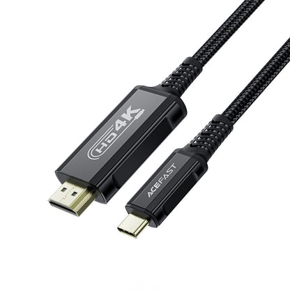 Audio a Video Kábel USB-C - HDMI Acefast C1-10, 1.8m, Čierny