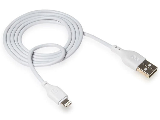 Dátový a nabíjací kábel USB-A - Lightning XO Design NB103, 18W, 2m, Biela