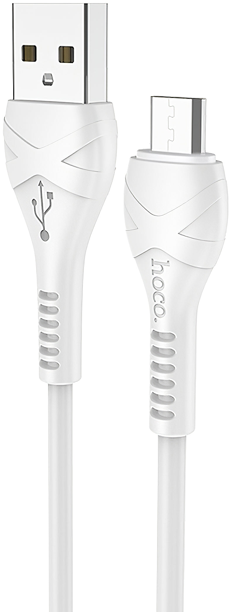 Dátový a nabíjací kábel USB-A - microUSB HOCO X37, 18W, 1m, Biela