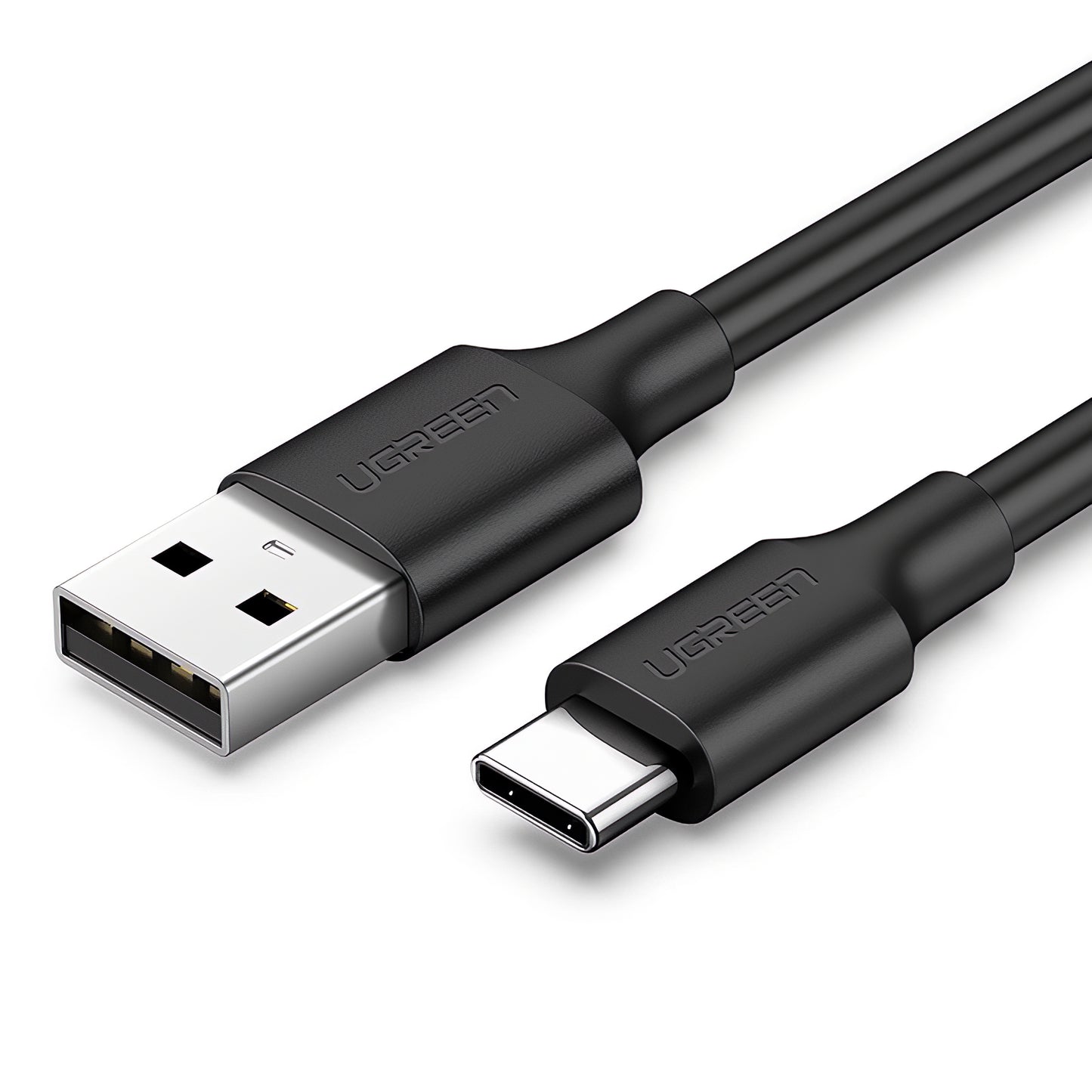 Dátový a nabíjací kábel USB-A - USB-C UGREEN US287, 18W, 2m, čierny