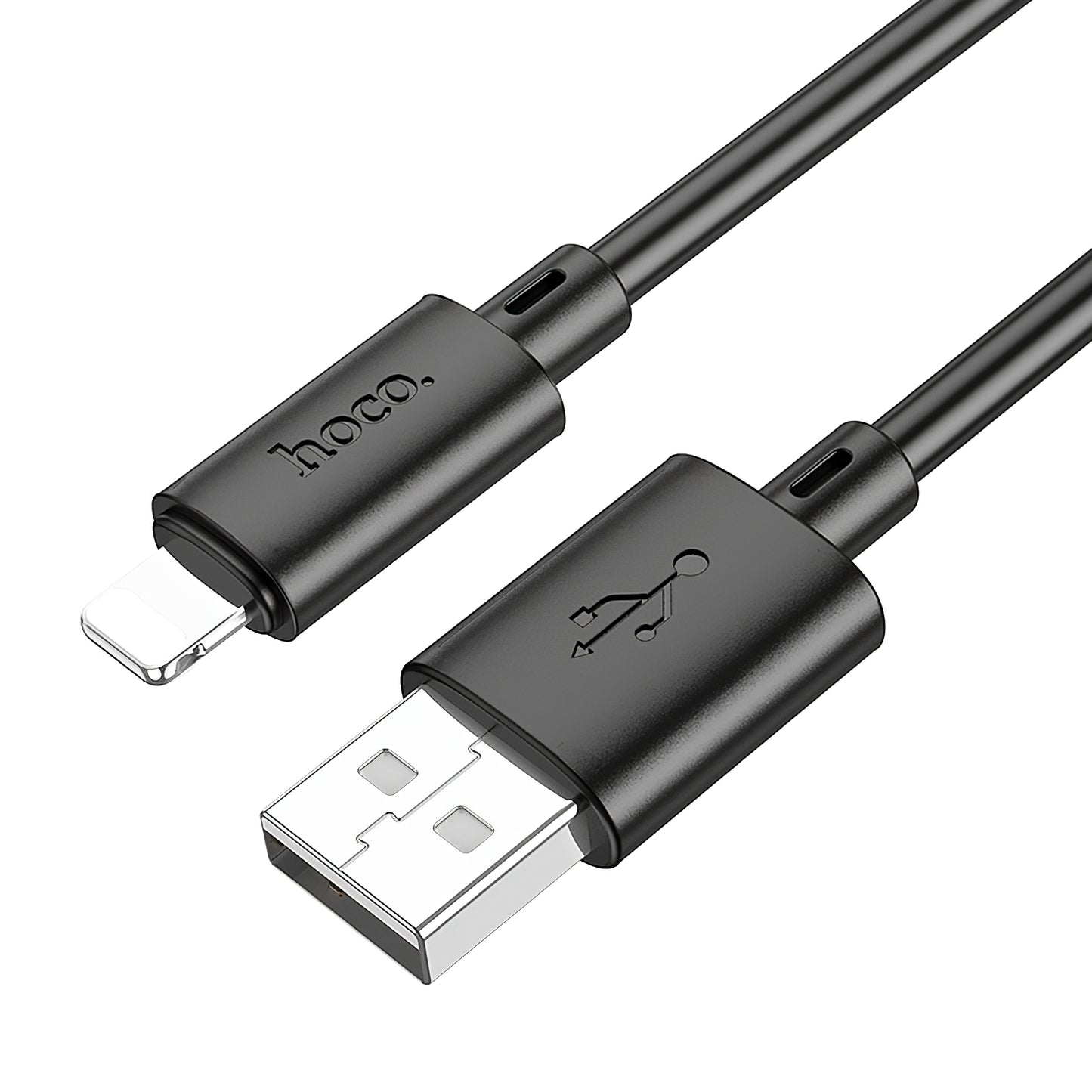 Dátový a nabíjací kábel USB-A - Lightning HOCO X88, 18 W, 1 m, čierny 