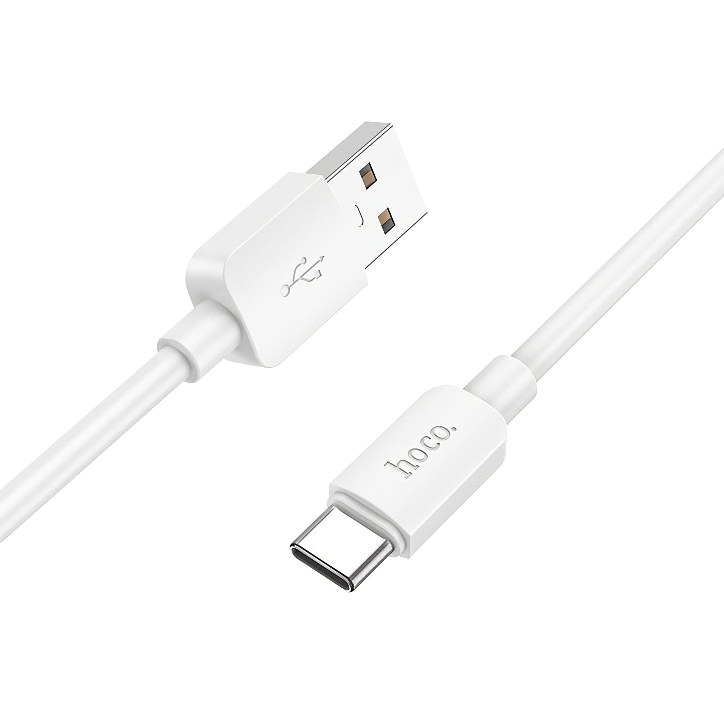 Dátový a nabíjací kábel USB-A - USB-C HOCO X96, 27W, 1m, Biela