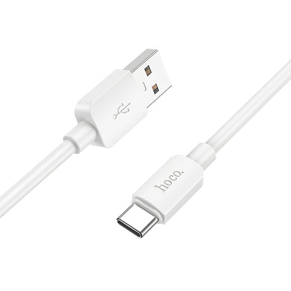 Dátový a nabíjací kábel USB-A - USB-C HOCO X96, 27W, 1m, Biela