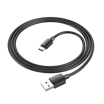 Dátový a nabíjací kábel USB-A - USB-C HOCO X96, 27W, 1m, čierny