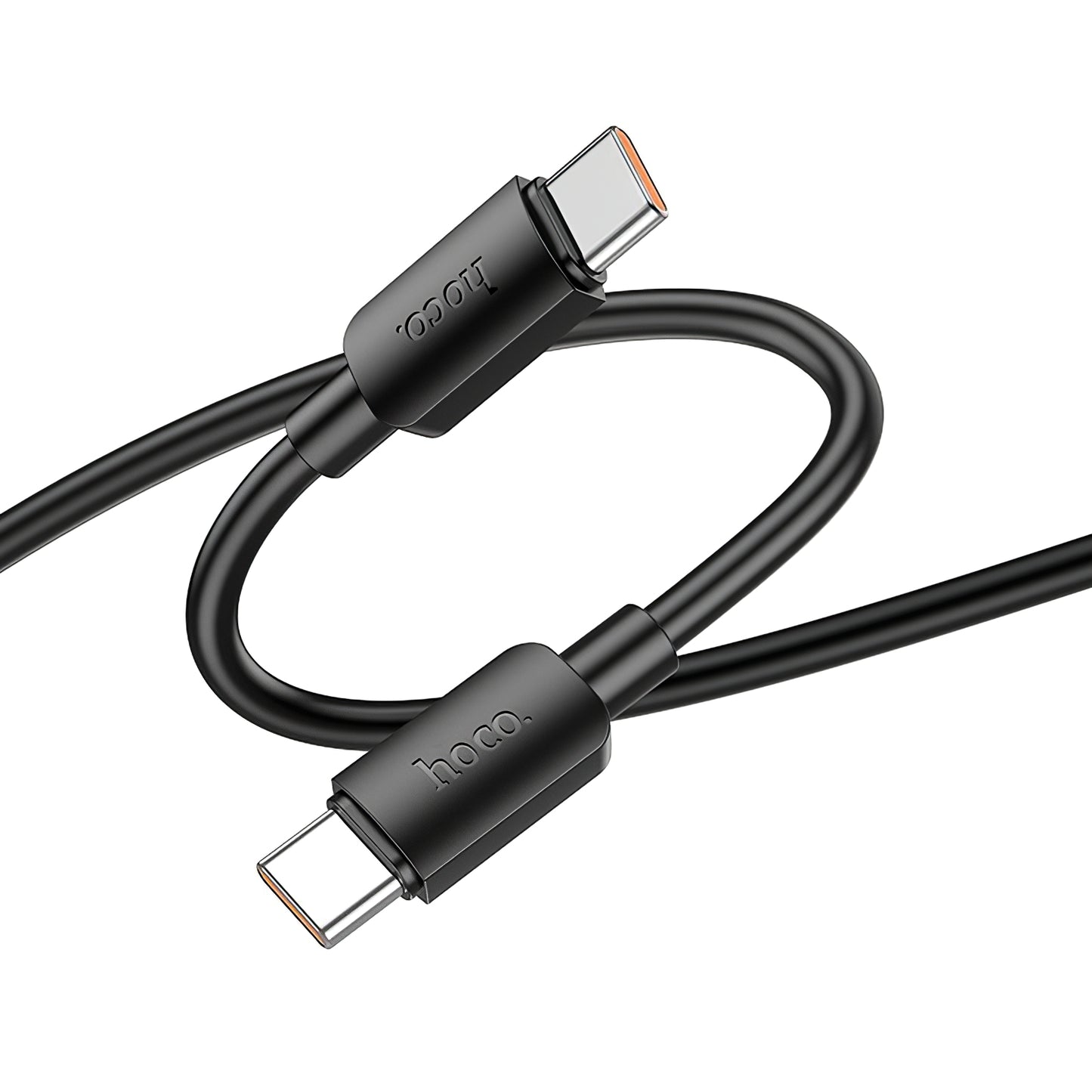 Dátový a nabíjací kábel USB-C - USB-C HOCO X96, 100W, 1m, čierny