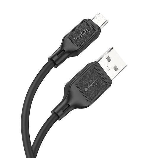 Dátový a nabíjací kábel USB-A - microUSB HOCO X90, 18 W, 1 m, čierny 