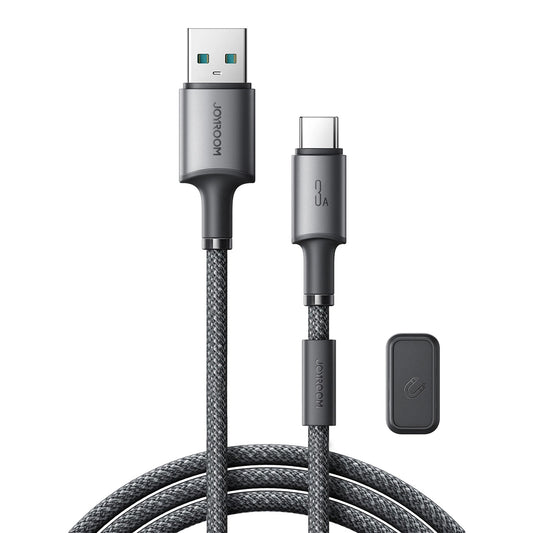 Dátový a nabíjací kábel USB-A - USB-C Joyroom S-A50, 60W, 1.2m, Sivý