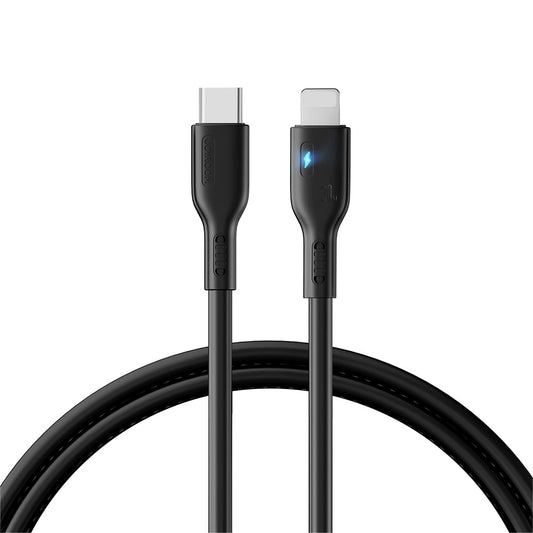 Dátový a nabíjací kábel USB-C - Lightning Joyroom A13, 20W, 1.2m, čierny