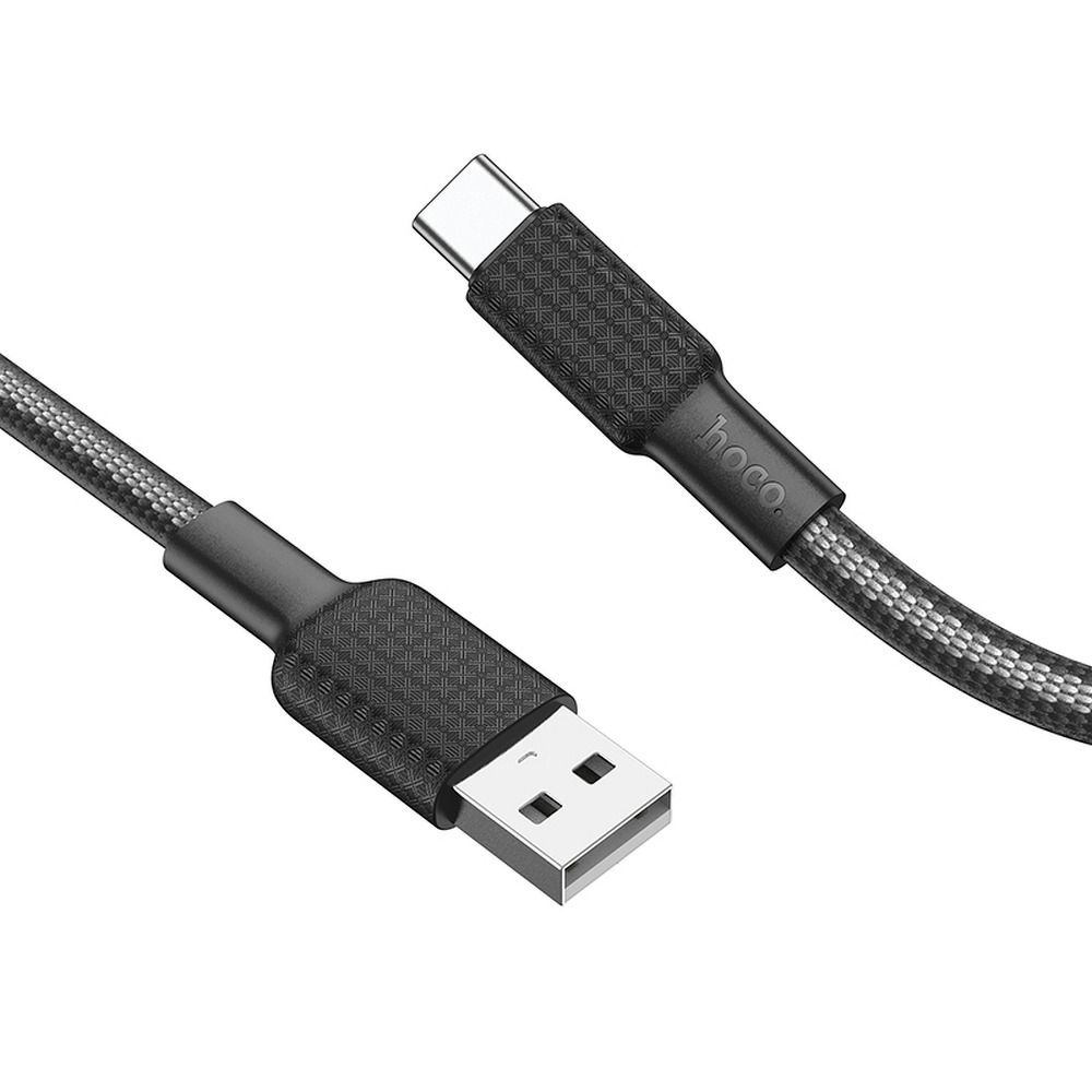 Dátový a nabíjací kábel USB-A - USB-C HOCO X69, 18W, 1m, čierny
