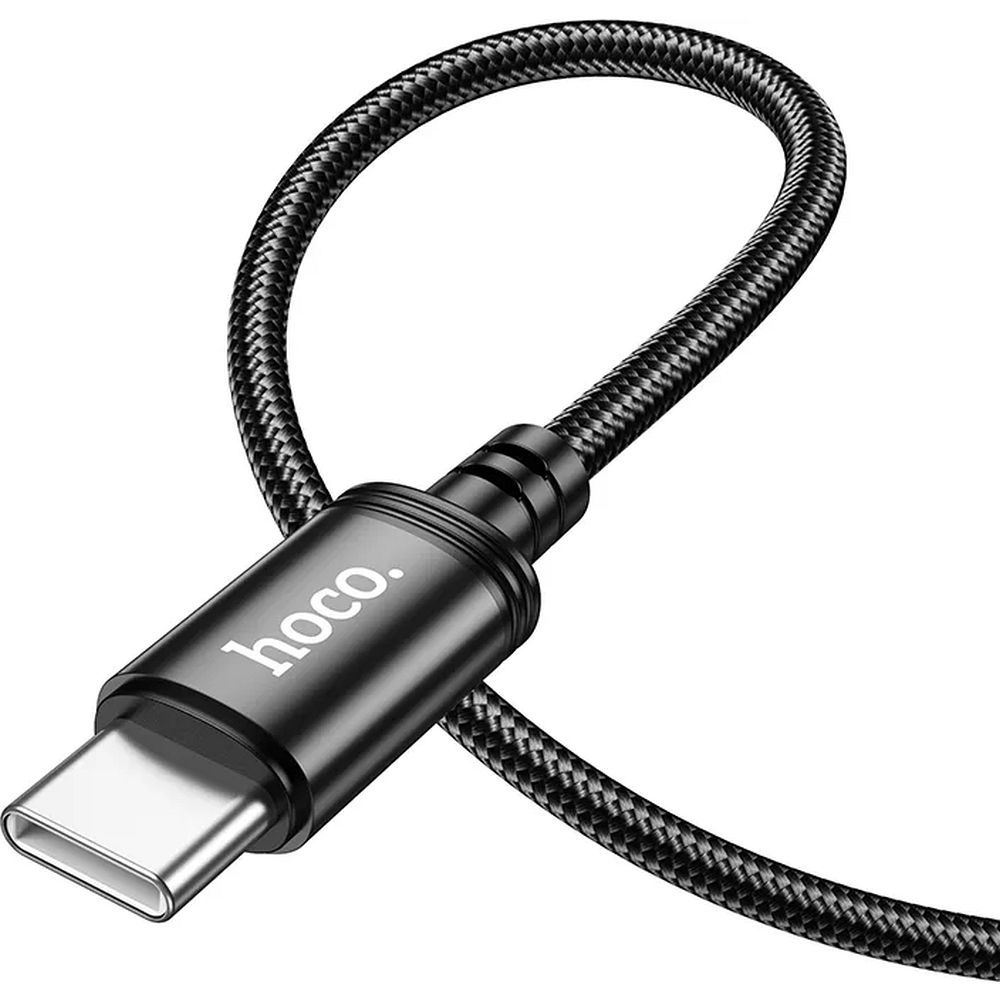 Dátový a nabíjací kábel USB-C - USB-C HOCO X89, 60W, 1m, čierny