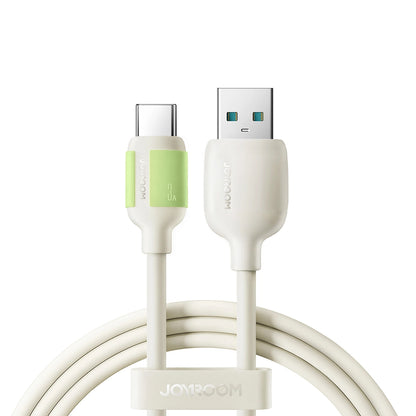 Dátový a nabíjací kábel USB-A - USB-C Joyroom S-A53, 18W, 1.2m, Béžový