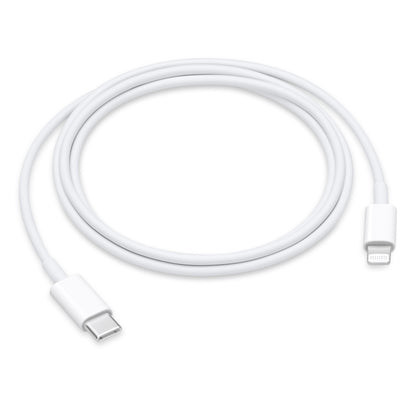 Dátový a nabíjací kábel USB-C - Lightning Apple, 1m, Biela, Swap