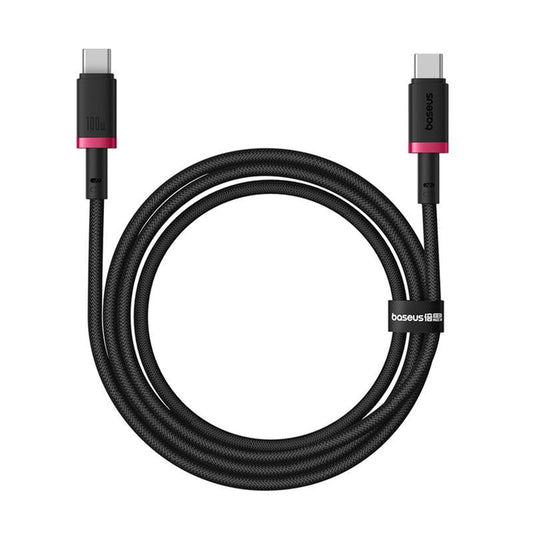 USB-C Data and Charging Cable - USB-C Baseus Dura Series, 100W, 2m, Red P10377803U01-02