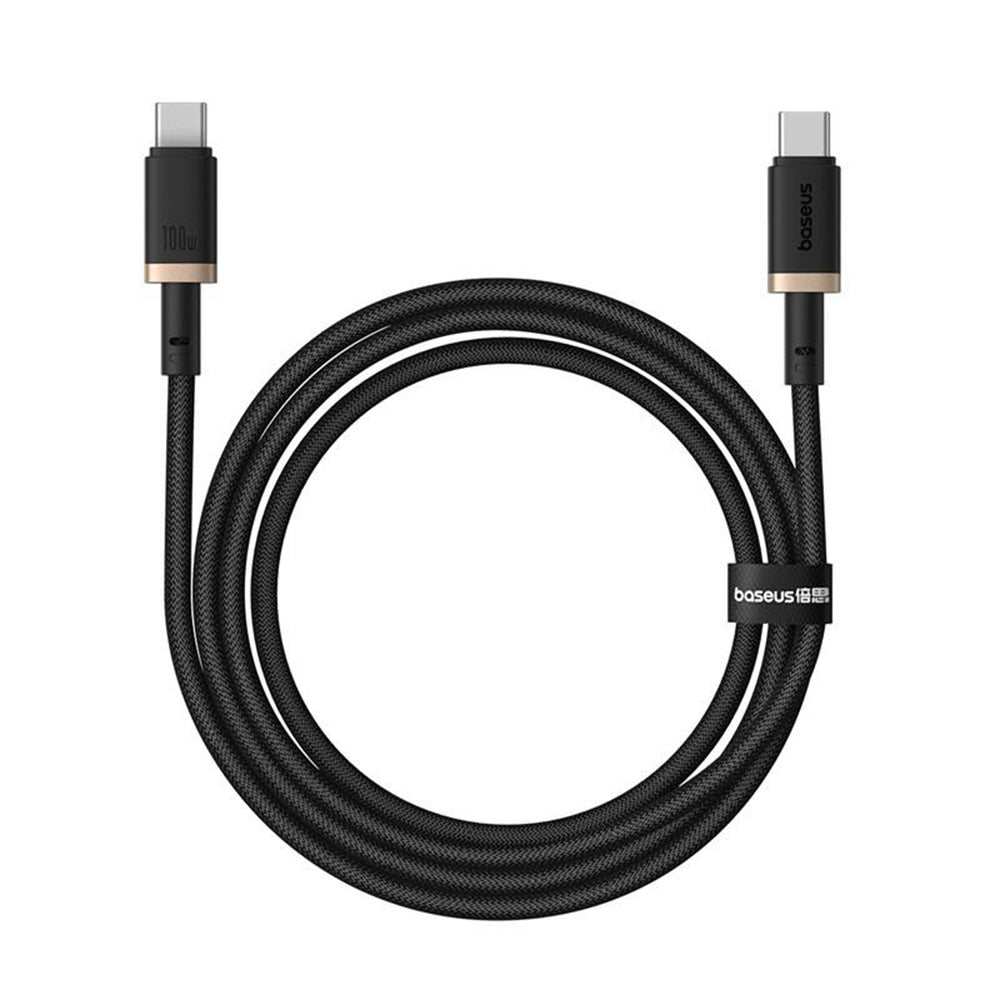 Dátový a nabíjací kábel USB-C - USB-C Baseus Dura Series, 100W, 1m, Zlatý P10377803U01-00