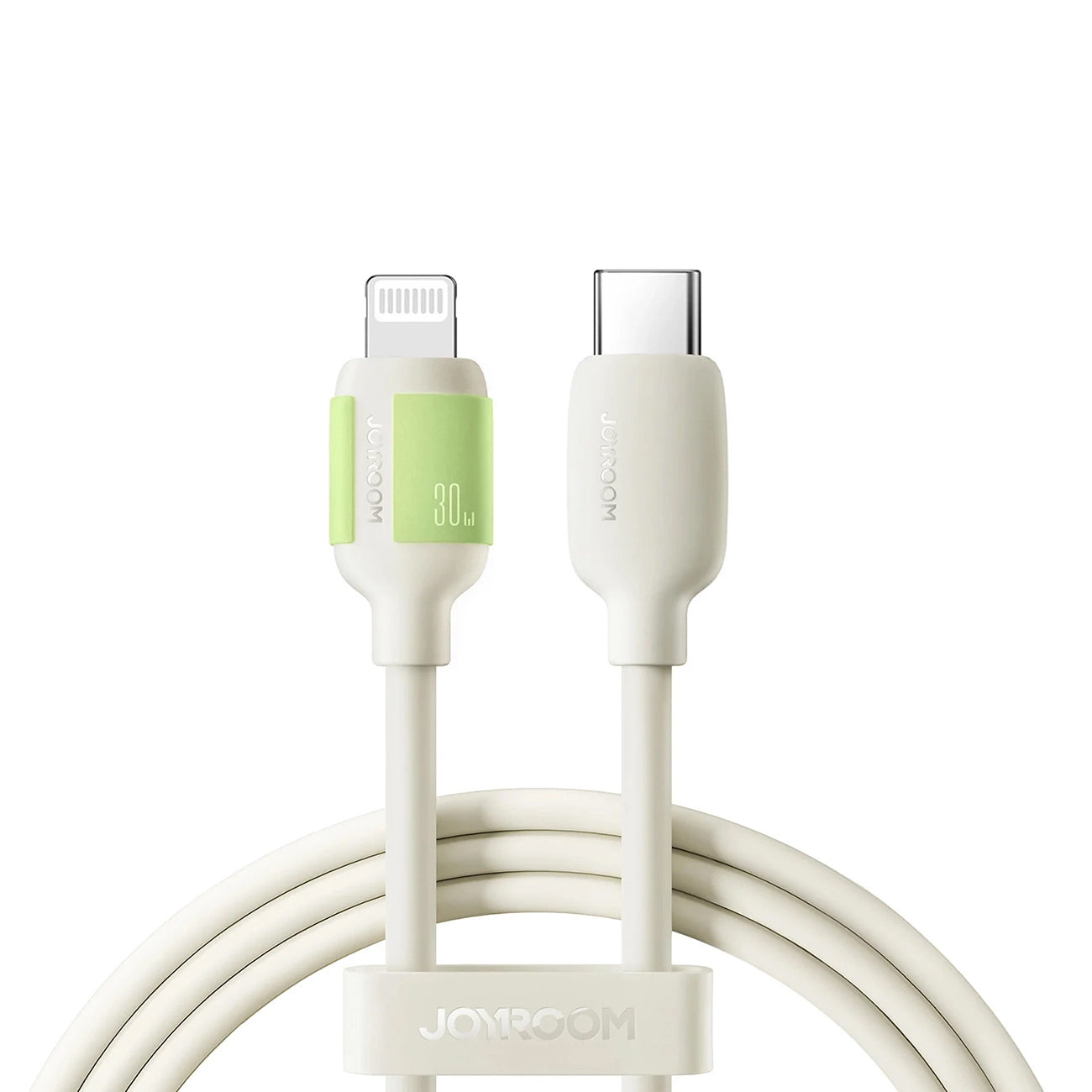 Dátový a nabíjací kábel USB-C - Lightning Joyroom S-A53, 30W, 2m, Béžový