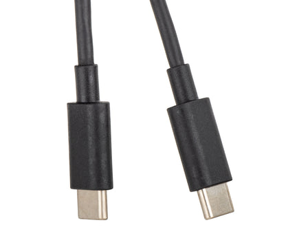 Dátový a nabíjací kábel USB-A - USB-C HMD, 15W, 1m, Čierny 80300226H001
