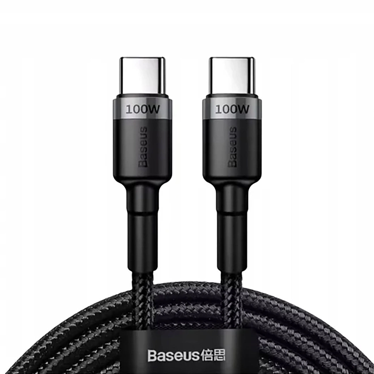 Dátový a nabíjací kábel USB-C - USB-C Baseus Cafule, 100W, 2m, Sivý CATKLF-BLG1