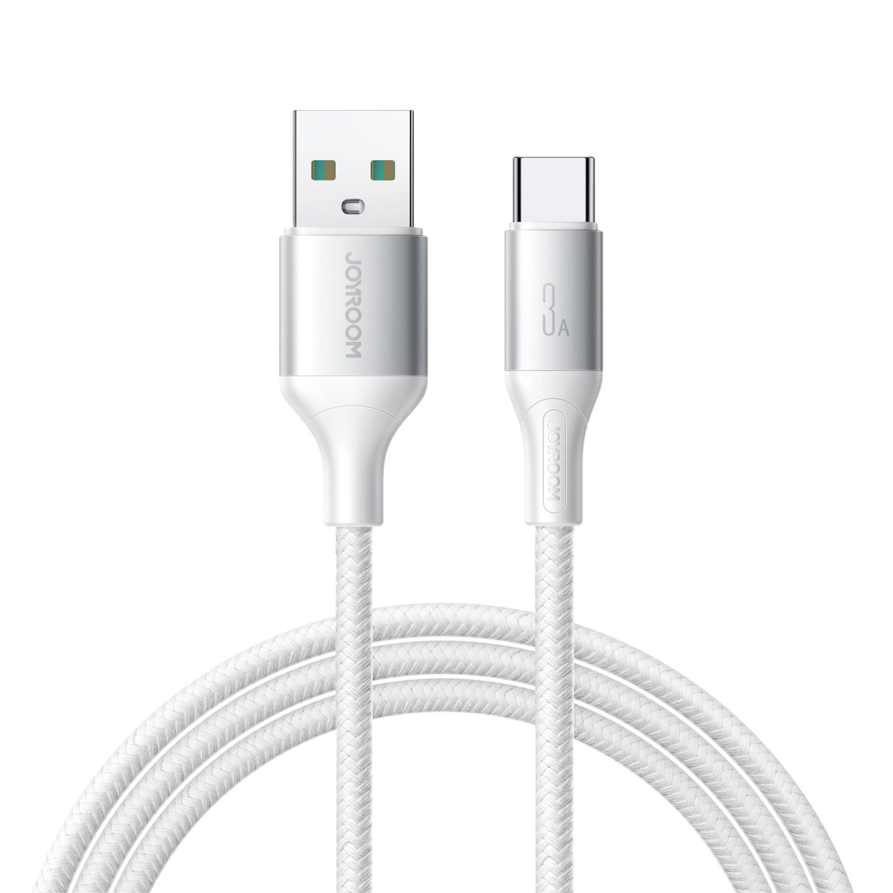 Dátový a nabíjací kábel USB-A - USB-C Joyroom S-A28 Flash, 30W, 2m, Biela