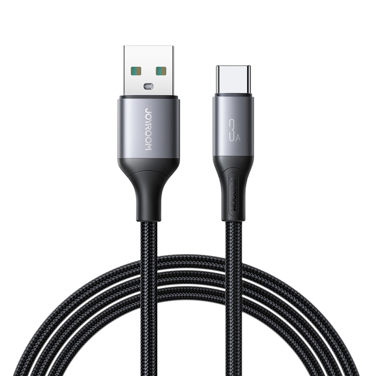 Dátový a nabíjací kábel USB-A - USB-C Joyroom S-A28 Flash, 30W, 2m, čierny