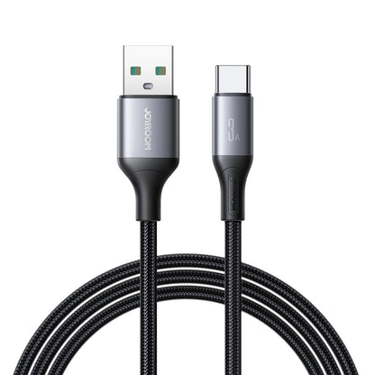 Dátový a nabíjací kábel USB-A - USB-C Joyroom S-A28 Flash, 30W, 2m, čierny