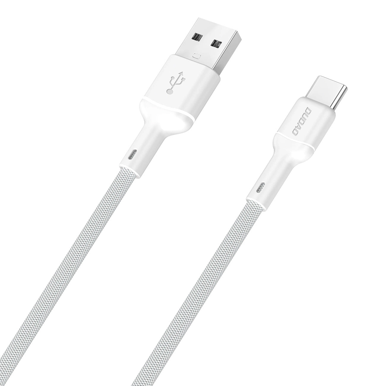 USB-A to USB-C Dudao L9T Data and Charging Cable, 100W, 1m, White