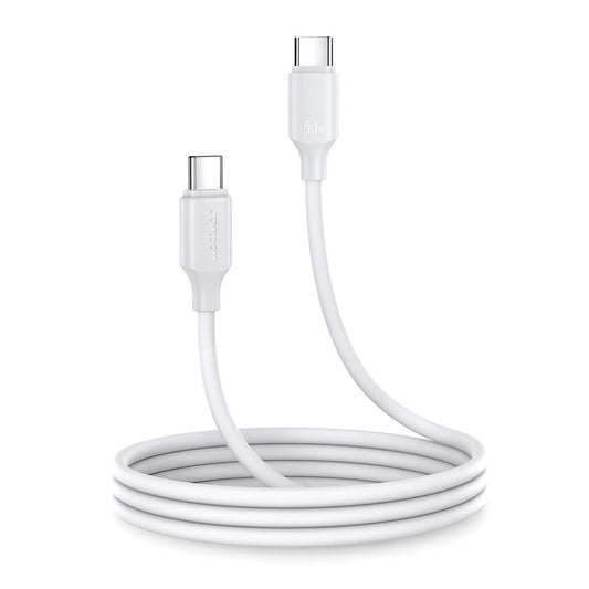 Dátový a nabíjací kábel USB-C - USB-C Joyroom S-A9, 60W, 1m, Biela