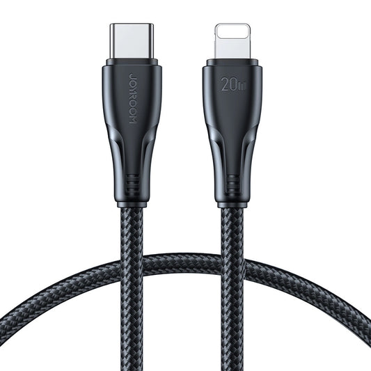 Dátový a nabíjací kábel USB-C - Lightning Joyroom S-A11, 20W, 1.2m, čierny